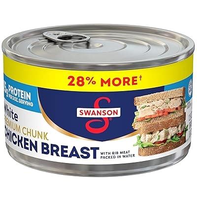 SWANSONS Swanson White Premium Chunk Chicken Breast with Rib India | Ubuy