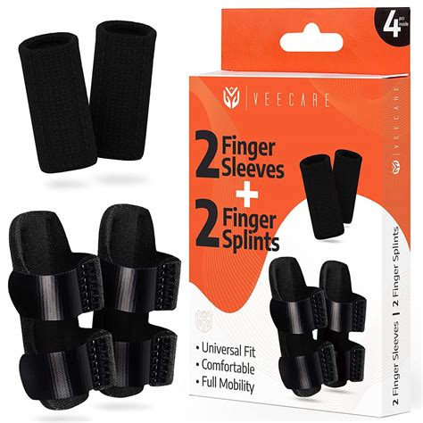 Dr Choice Original Trigger Finger Splint 4 Pieces Design Fits ...