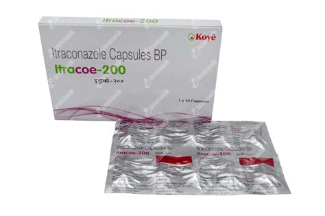 Itracoe 200 Capsule 10: Uses, Side Effects, Price & Substitutes