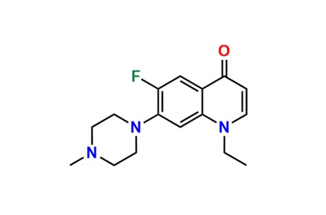 Pefloxacin EP Impurity E | CAS No- 879005-96-6 | Decarboxylated pefloxacin