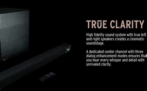 Klipsch Cinema 600 3.1 Sound Bar with 25.4 cm (10") Wireless subwoofer ...
