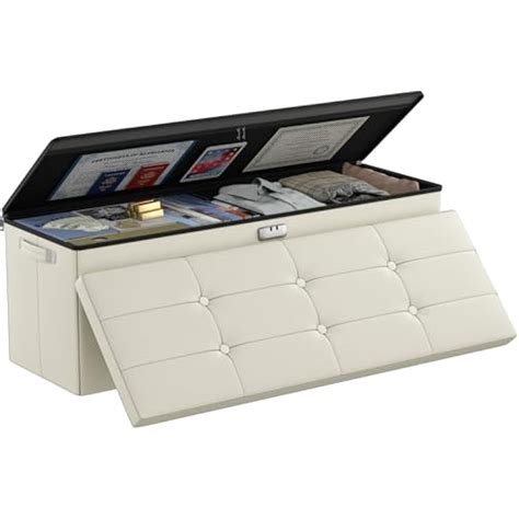 DocSafe Storage Ottoman Bench,Fireproof＆Waterproof India | Ubuy