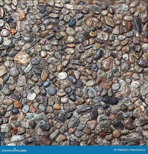 Pebble Stone Floor Tile Texture And Seamless Background Royalty-Free ...