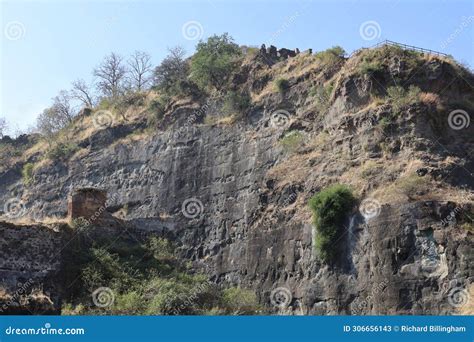 Daulatabad Fort Near Aurangabad, Maharashtra, India. Stock Image - Image of hindu, dynasty ...