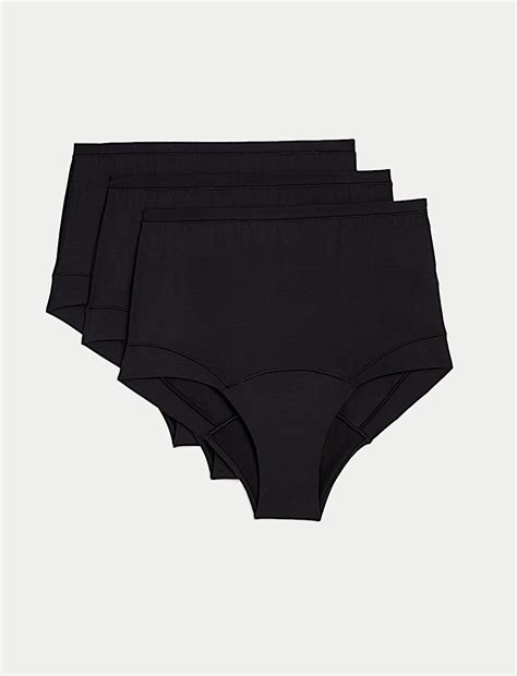 Buy 3pk Heavy Absorbency Period Full Briefs at Marks & Spencer