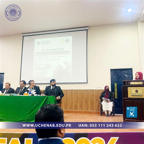 The University of Chenab, Gujrat | Students from the Department of Law ...
