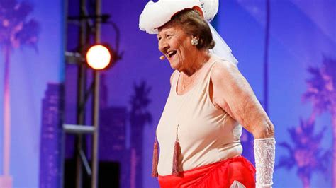 90-year-old burlesque dancer gets golden buzzer on 'America's Got ...