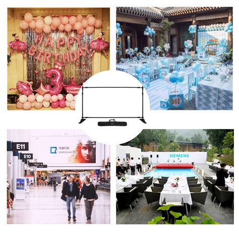 BLTPress 10x8 ft Adjustable Backdrop Banner Stand Heavy Duty,Large ...