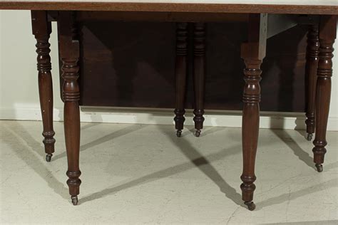 Antique Drop Leaf Double Gate Leg Table For Sale at 1stDibs | vintage ...