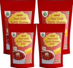 Dryfii Rajasthani Natural, Homemade Lal Mirch Lahsun Thecha/ Red Chilli ...