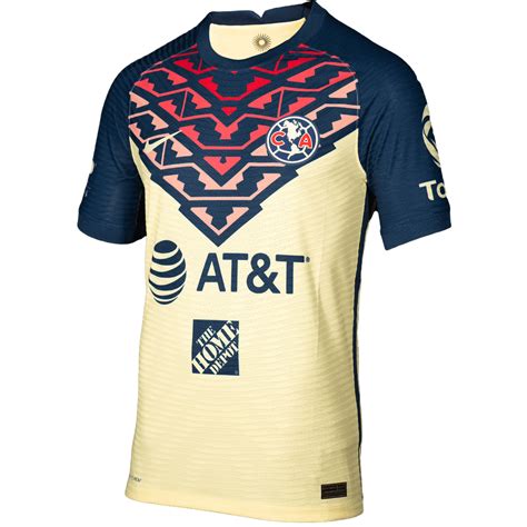 Nike Club America 2021-22 Men's Home Authentic Match Jersey | WeGotSoccer