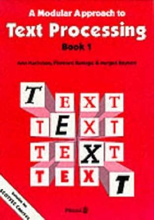 Buy A Modular Approach to Text Processing: Bk. 1 Book Online at Low ...