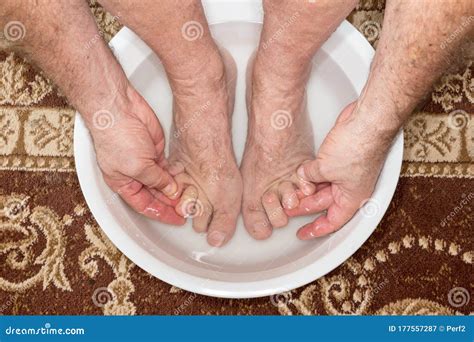 Image result for Foot Washing Cartoon