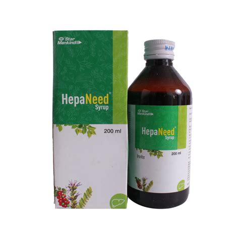 Hepaneed Syp 200Ml (Mankind) Price, Uses, Side Effects, Composition ...