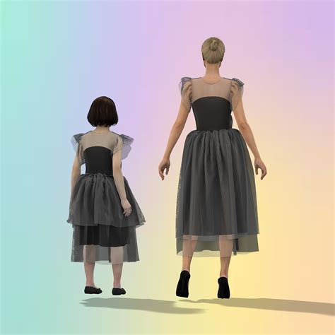 Custom-Made Mom & Daughter Combo Dresses (Stitching Service) – Fashionous