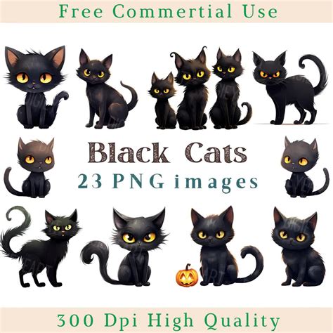 Black Cat Clip Art Free