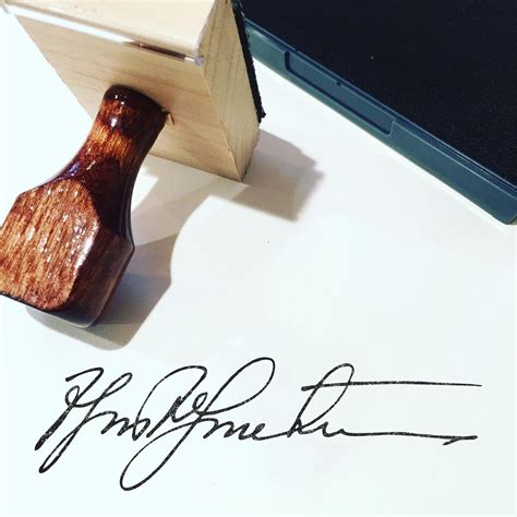 Image result for Custom Signature Stamp