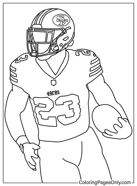 San Francisco 49ers Coloring Pages - Free Printable PDF & Online ...