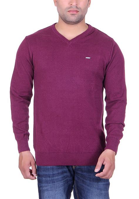 Buy UPDATE Men's Cotton Acrylic Pullover (503-MOVE-XL, Purple, X-Large ...