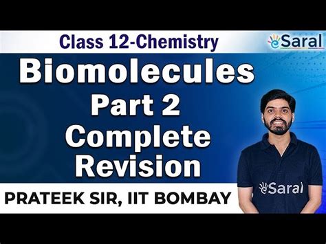 Biomolecules Revision PART 2 - Organic Chemistry Class 12, JEE, NEET