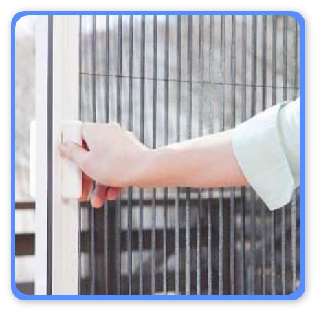 Pleated Sliding System Mosquito Net for Doors & Windows - StarNet
