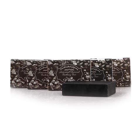 Buy V-herbs Handcrafted Activated Charcoal soap relaxing Glycerin Soap ...