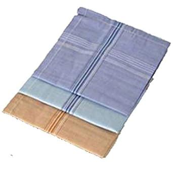 Buy Clarita Cotton Men's Handkerchief_Combo Pack of 3_(Multi-Colour ...