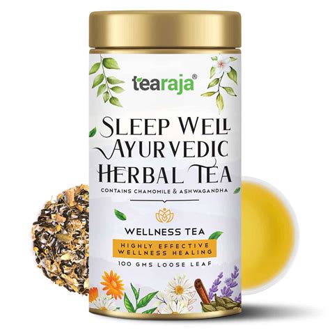 Sleep Well Ayurvedic Herbal Tea – Tearaja
