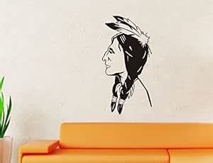 Funky Black Wall Decal and Sticker Size(59 * 29) cm : Amazon.in: Home ...