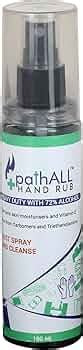 PathAll Antibacterial Germ Kill Spray, No Gas Sanitizer Spray With ...
