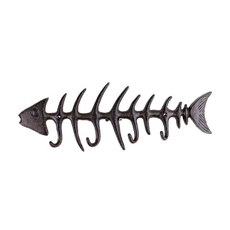 Buy Key Holder | Edie Iron Fish Bone Wall Hooks |Shop at Beruru
