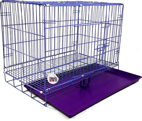 Midwest Dog Crates Cage Kennel 24 Inch - Age 2-4 Month & Adult Cats ...