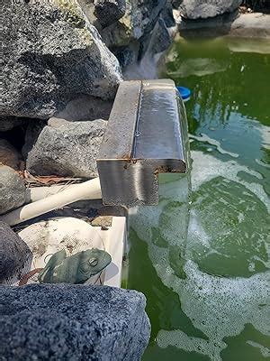 Buy VEVOR Pool Fountain Stainless Steel Pool Waterfall Spillway with ...