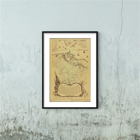 Buy 1781 Battle of Yorktown, Virginia : to His Excellency General ...