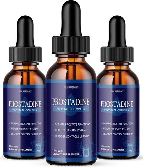 Ideal Performance (3 Pack Prostadine Official Drop Formula, Prostadine ...