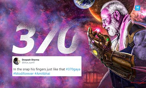 Twitter Celebrates Historic Scrapping Of Article 370 With Memes While ...