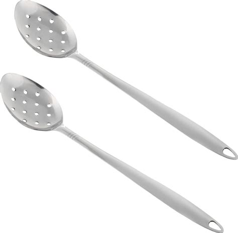 Spoons With Holes In Them White Ceramic Salt Spoon – Closet & Botts