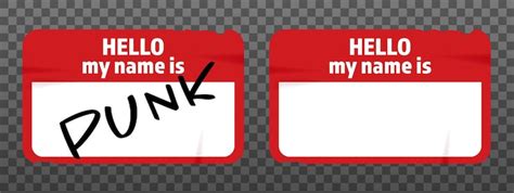 Hello my name is Vectors - Download Free High-Quality Vectors from ...