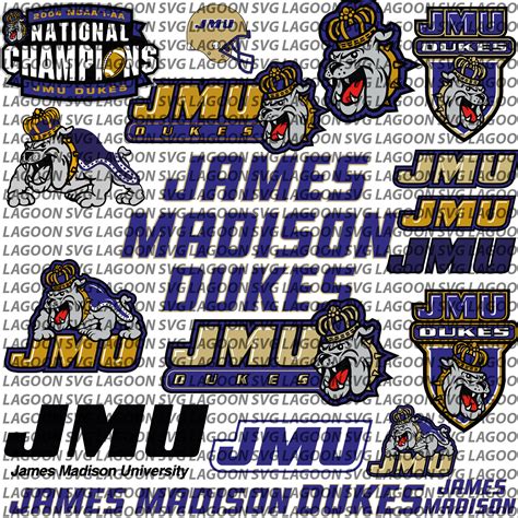Dukes Svg University Svg James Madison Football Svg JMU - Etsy