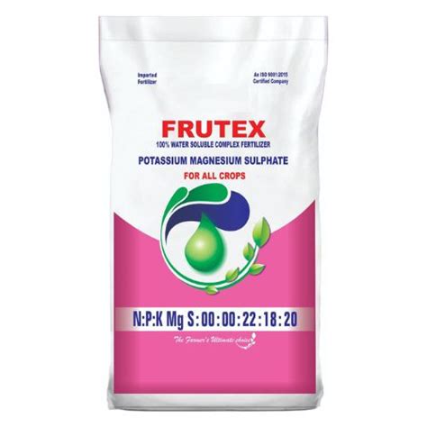 FARMROOT FRUTEX NPK MG S-00-00-22-18-20