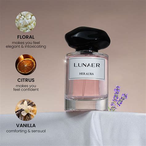 LUNAER Luxury Perfumes for Men and Women with Citrus, Oud, Vanilla ...