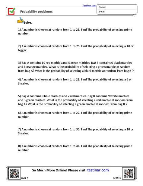 Probability and Statistics Problems 的图像结果