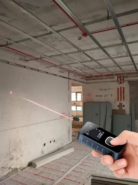 Powerology 60M Distance Smart Laser Measurement Tool Meters/Inches/Feet ...