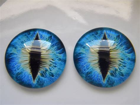 Glass Eyes Blue Eyes Cat Eyes Blue Cat Eyes Animal Eyes - Etsy India
