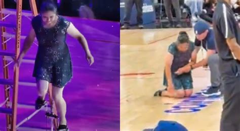 VIDEO: Legendary Halftime Performer "Red Panda" Wheeled Off The Court ...