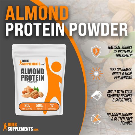 Almond Protein Powder - Vegan Friendly Protein