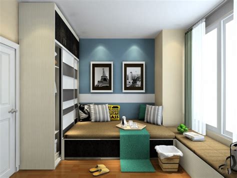 二居室现代卧室榻榻米装修效果图 – 设计本装修效果图