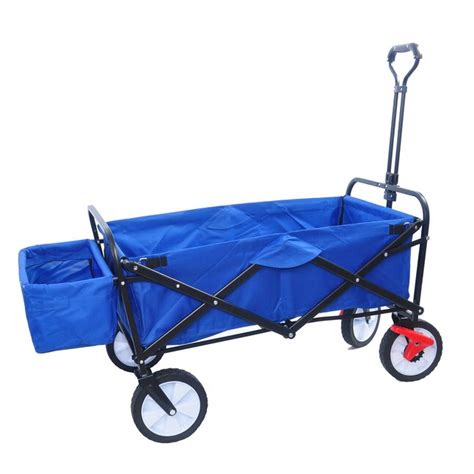 Bybafun 4-cu ft Steel Folding Yard Cart in the Yard Carts department at ...