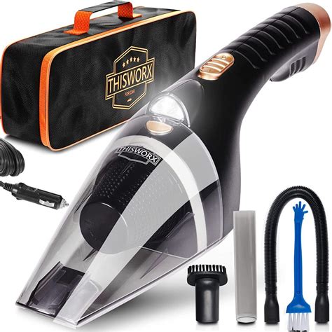 Thisworx Portable Handheld Car Vacuum at Catherine Grant blog