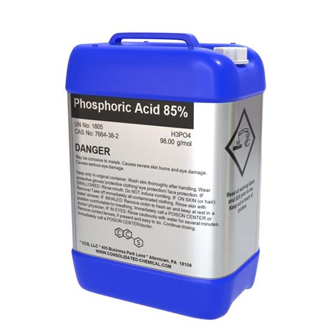 Phosphoric Acid 85% | Premium Solution - Consolidated Chemical